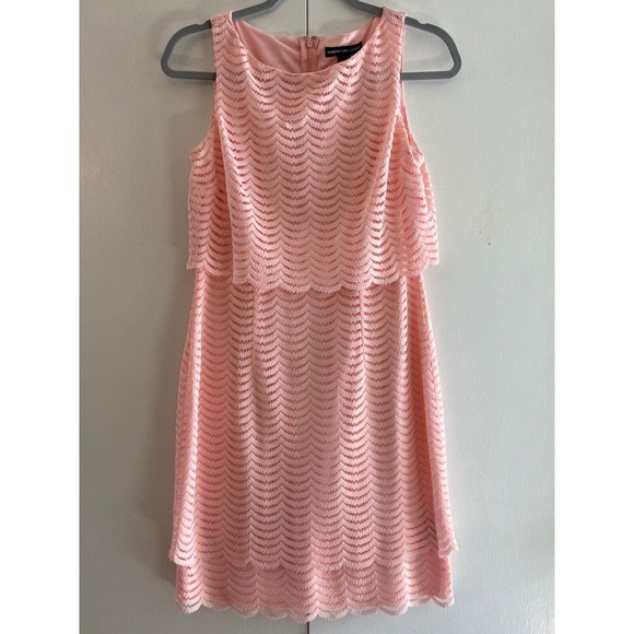 American Living Scalloped Pink Summer Dress Sz 6 Worn Once *Excellent Cond. WD07 - Picture 1 of 3